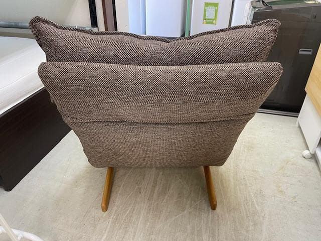 無印良品　ハイバックリクライニングソファ　１シーター　ポリエステル平織