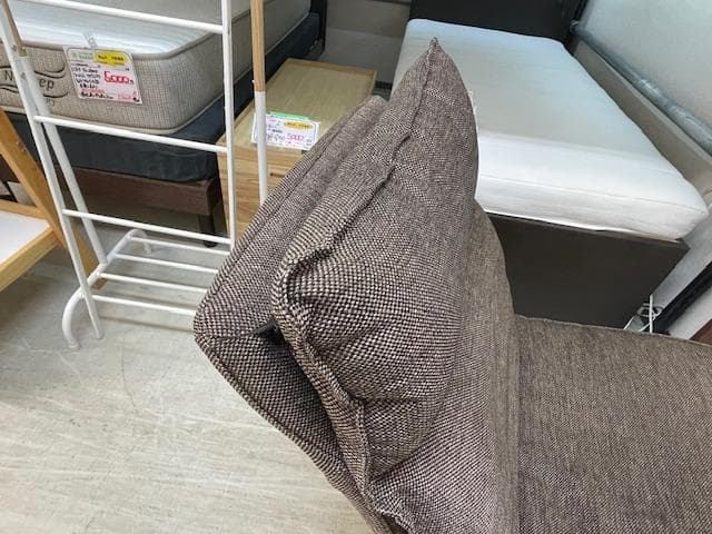 無印良品　ハイバックリクライニングソファ　１シーター　ポリエステル平織