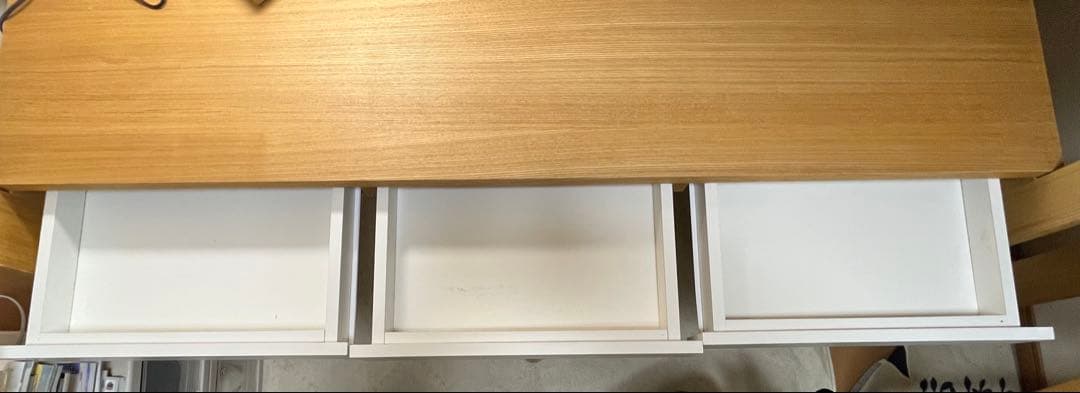 システムベッドデスク　ノア　タモ　LEDライト付き 階段、机付きロフトベッド