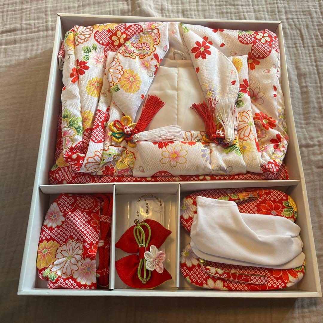 七五三 着物 被布コート フルセット　被布セット 3才 女児用・3歳 女の子