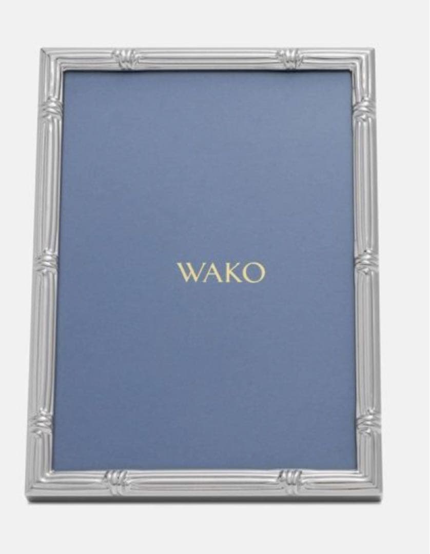 【新品・未使用】WAKO シルバー フォトフレーム（2L判）