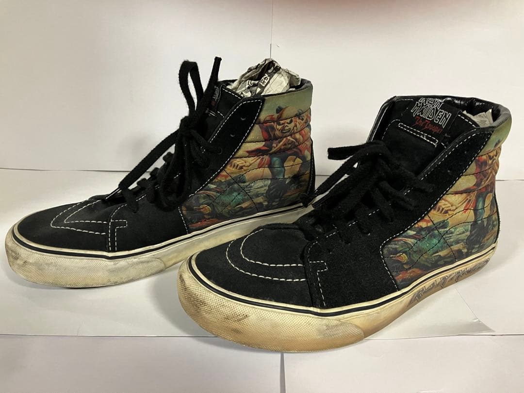 VANS×IRON MAIDEN(アイアンメイデン)sk8-hi - メルカリ