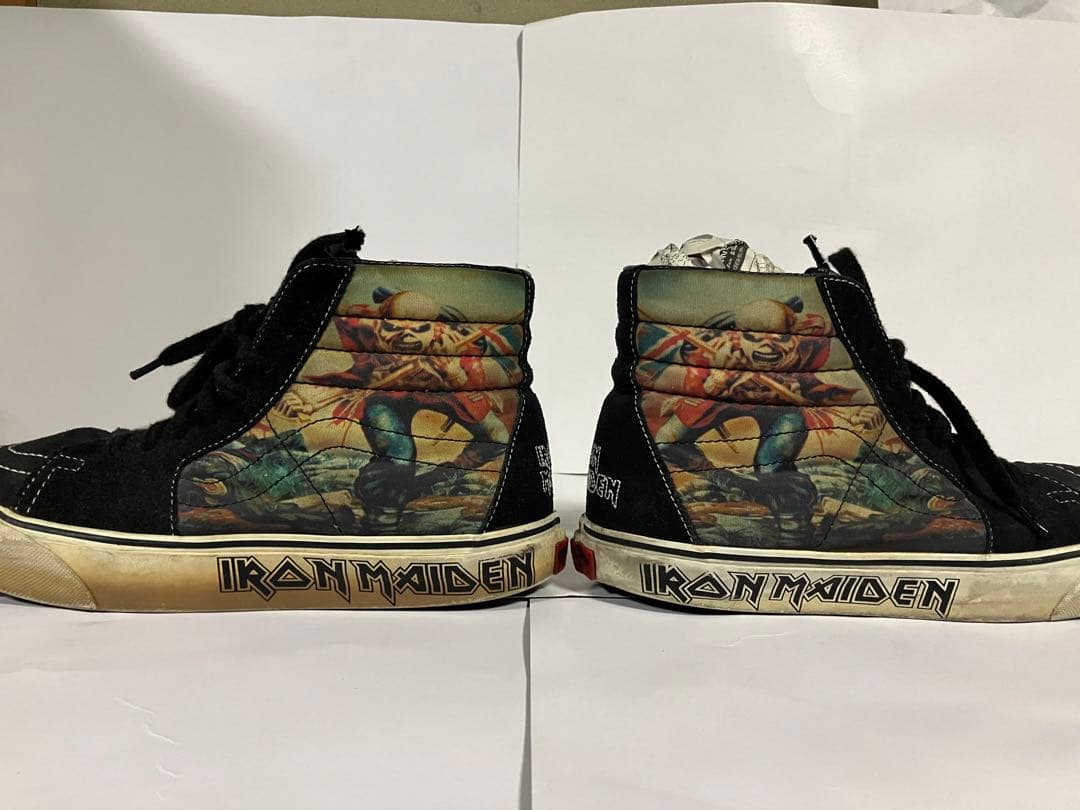 VANS×IRON MAIDEN(アイアンメイデン)sk8-hi - メルカリ