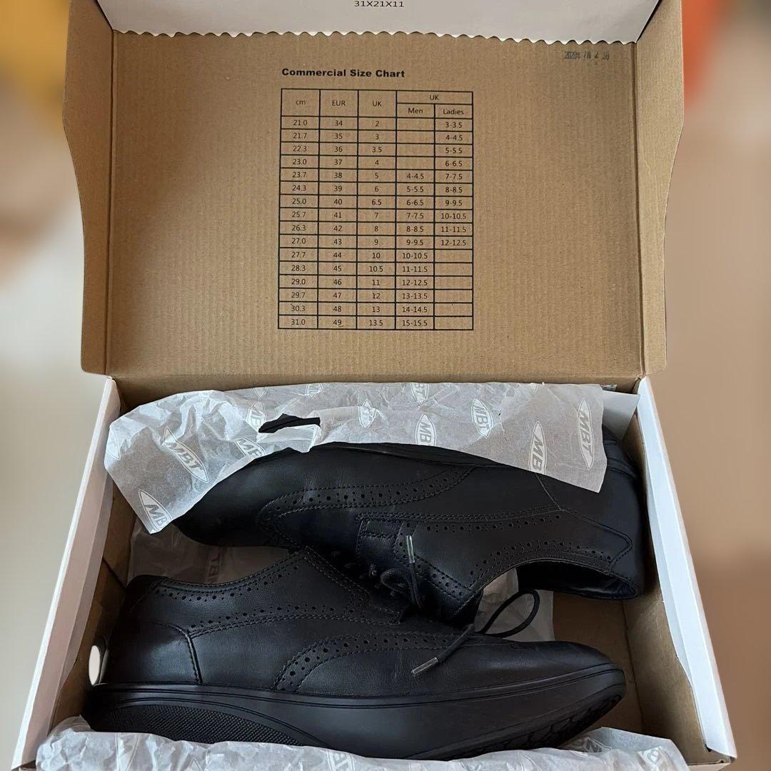 MBT OXFORD WING TIP ブラック M 702676-03C - メルカリ