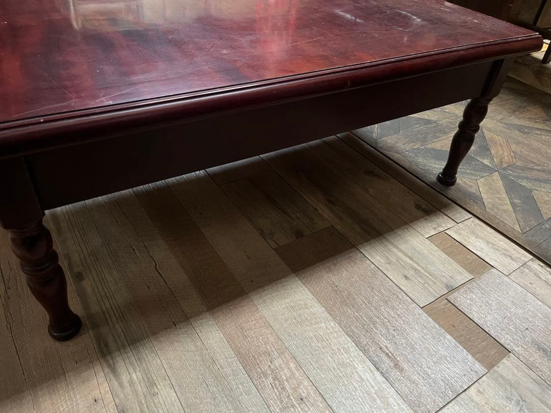 アンティーク 文机 座卓 ローテーブル インテリア 昭和レトロ 引き出し付