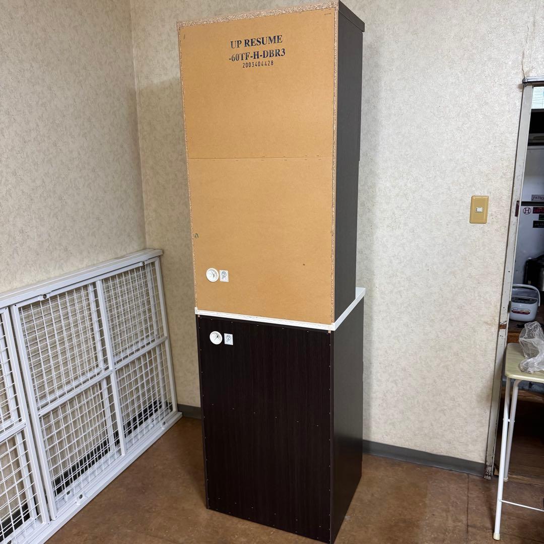 ニトリ キッチンボード 60cm幅 レンジ台 食器棚