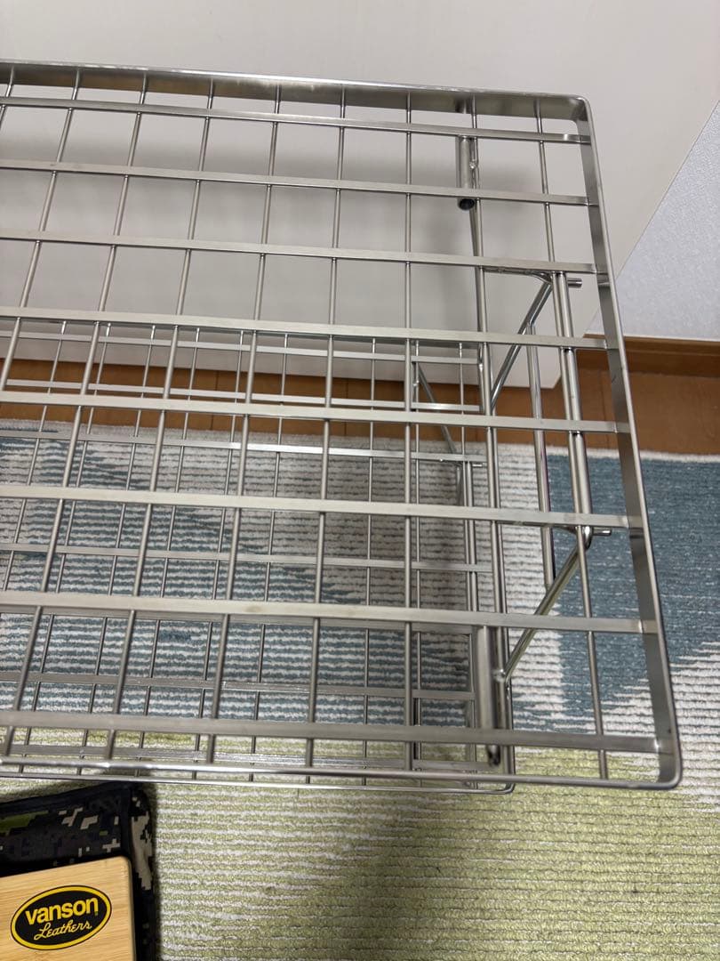 フィールドラック　ステンレス　天板　収納バッグ　キャンピングムーン　NANGO