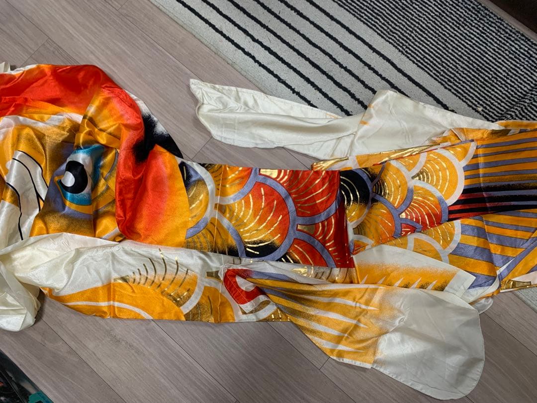 鯉のぼり　徳永　京錦　使用品　6Mセット　こいのぼり