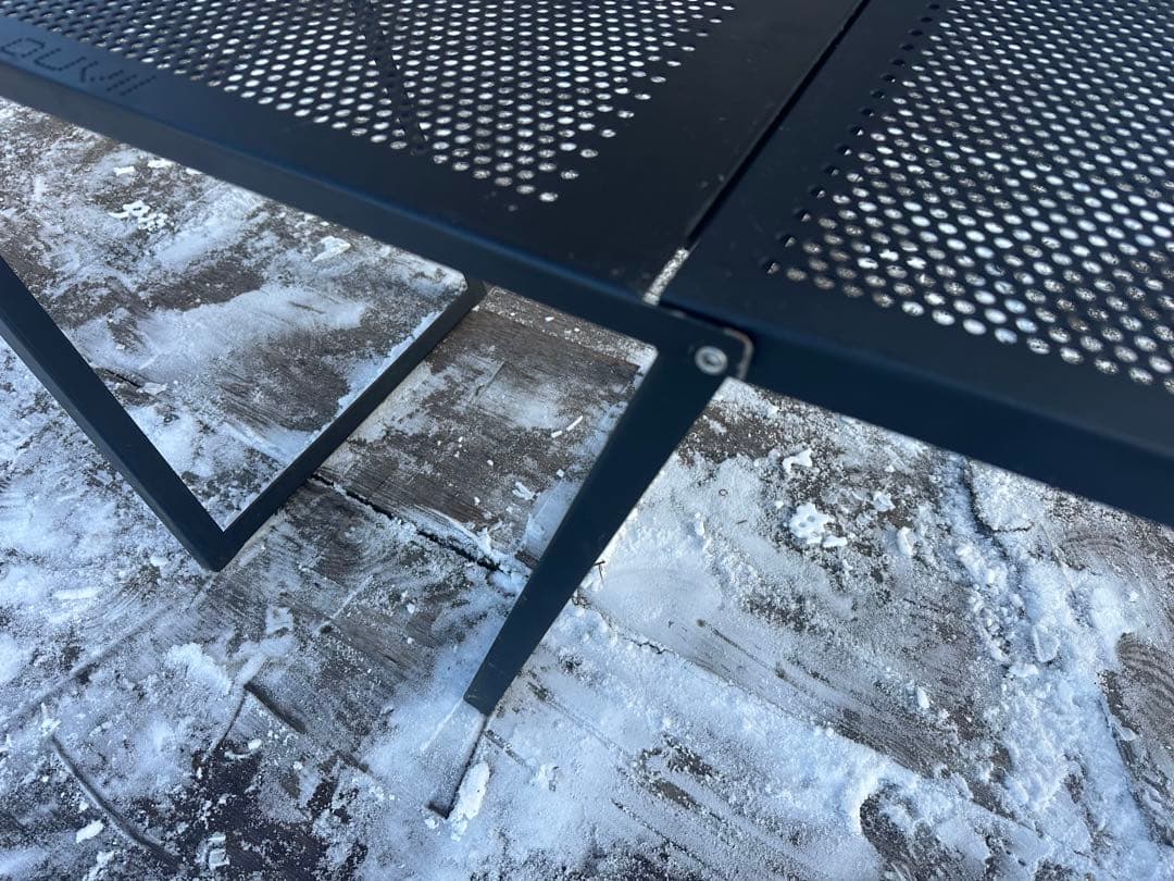 オーヴィル auvil ブラック ガーデンファミリーテーブル　セット