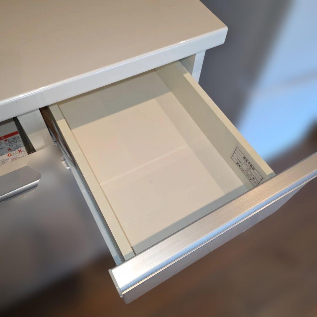 キッチンカウンター　食器棚　ゴミ箱収納付き　レンジ台　創愛ファニチュア