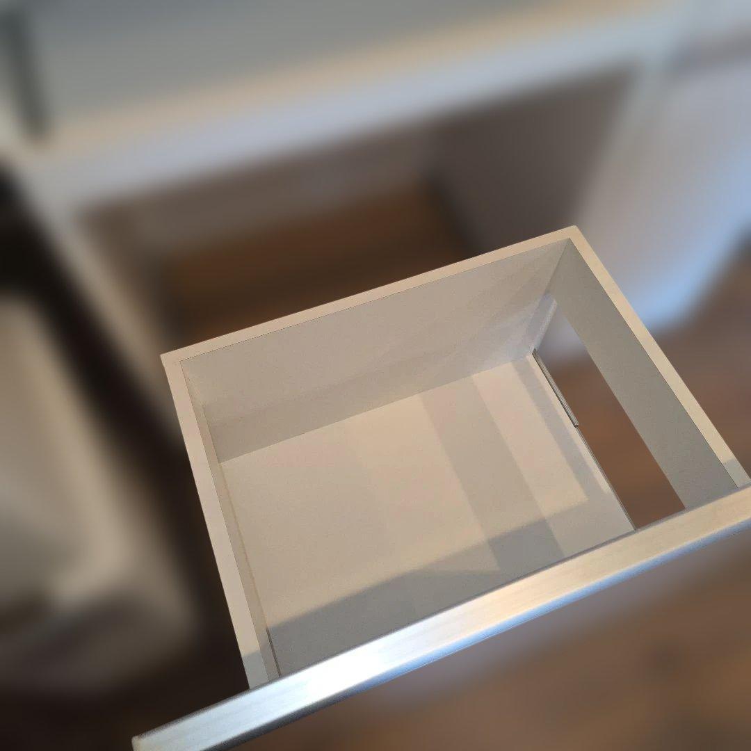 キッチンカウンター　食器棚　ゴミ箱収納付き　レンジ台　創愛ファニチュア