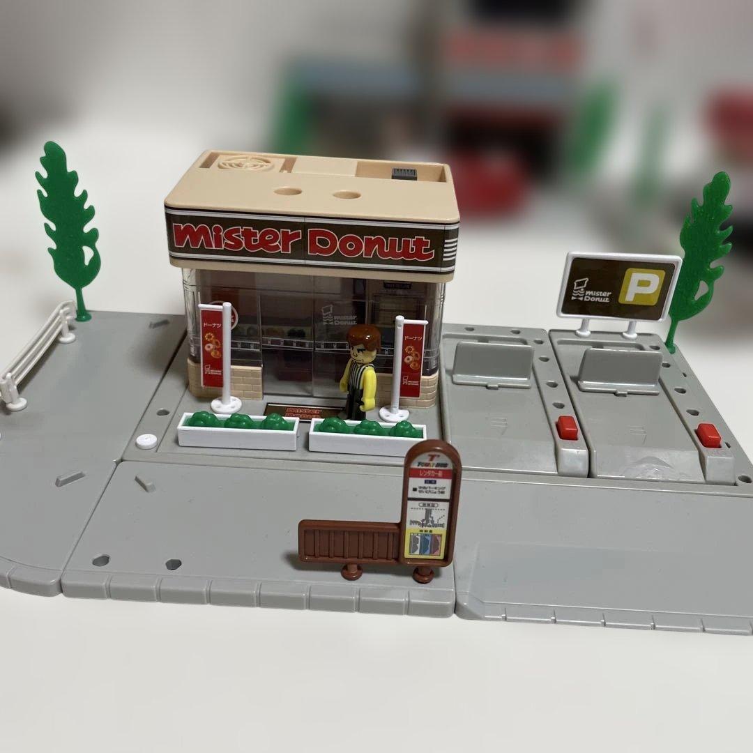 トミカ タウン、ミスド、消防署、郵便局、信号機 - メルカリ