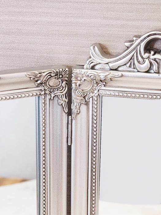 チャーチルウッド スリーサイドミラー 三面鏡 シルバー （AZ25148SV）