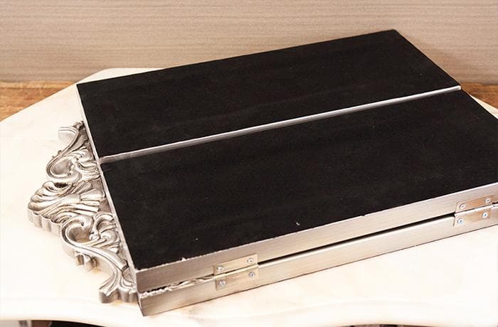 チャーチルウッド スリーサイドミラー 三面鏡 シルバー （AZ25148SV）