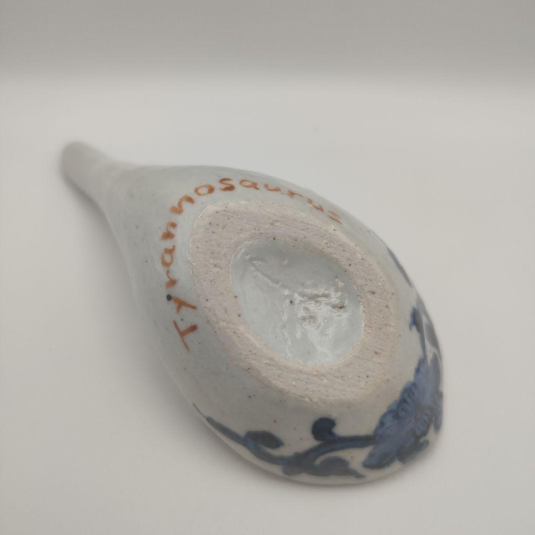 松浦コータロー　レンゲ　蓮華　恐竜　ザウルス　作家物　工芸品