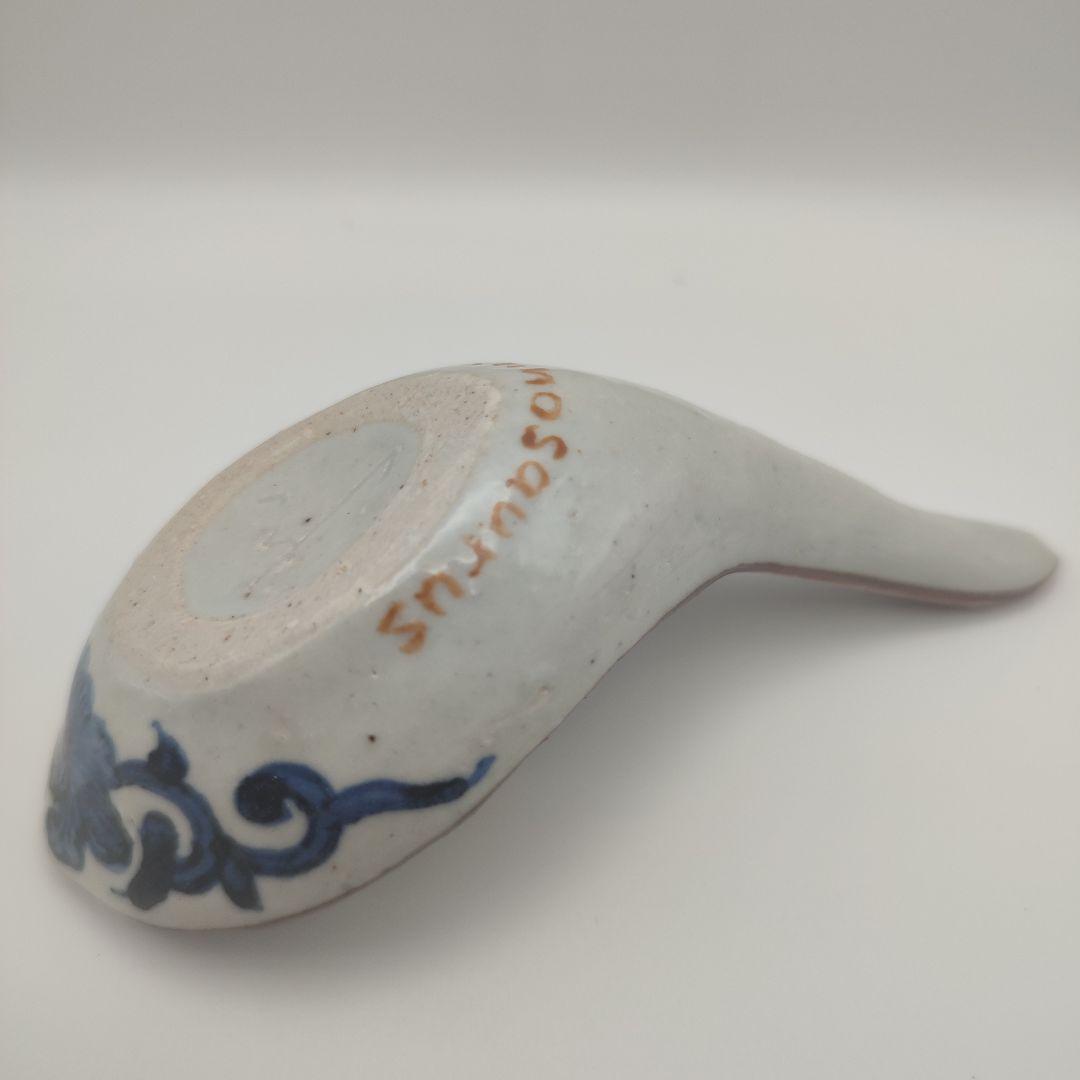 松浦コータロー　レンゲ　蓮華　恐竜　ザウルス　作家物　工芸品