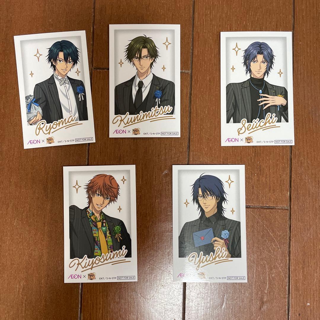 新テニスの王子様 イオン チェキ風カード コンプリートセット - メルカリ