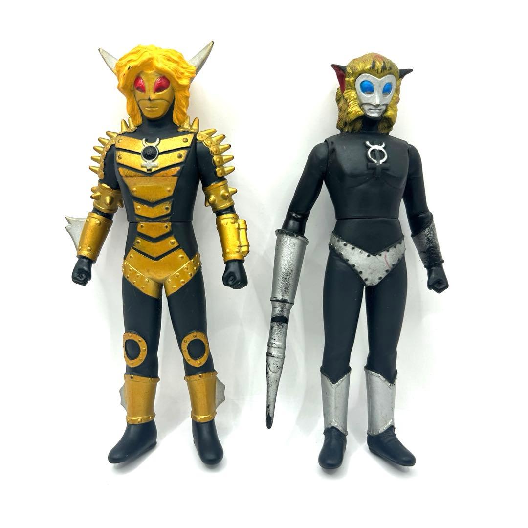 ウルトラマンレオ 怪獣 ソフビ 2体セット マグマ成人 ババルウ星人