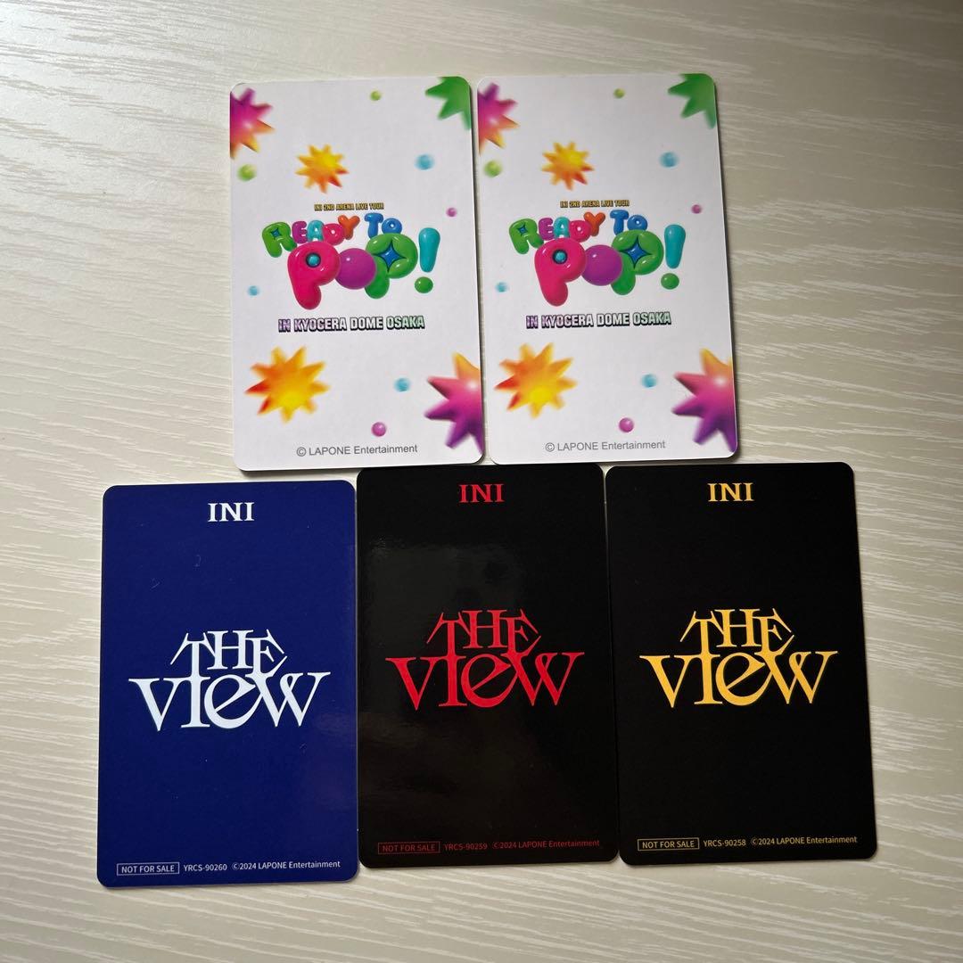 INI 藤牧京介 トレカ 5枚セット RTP THEVIEW - メルカリ