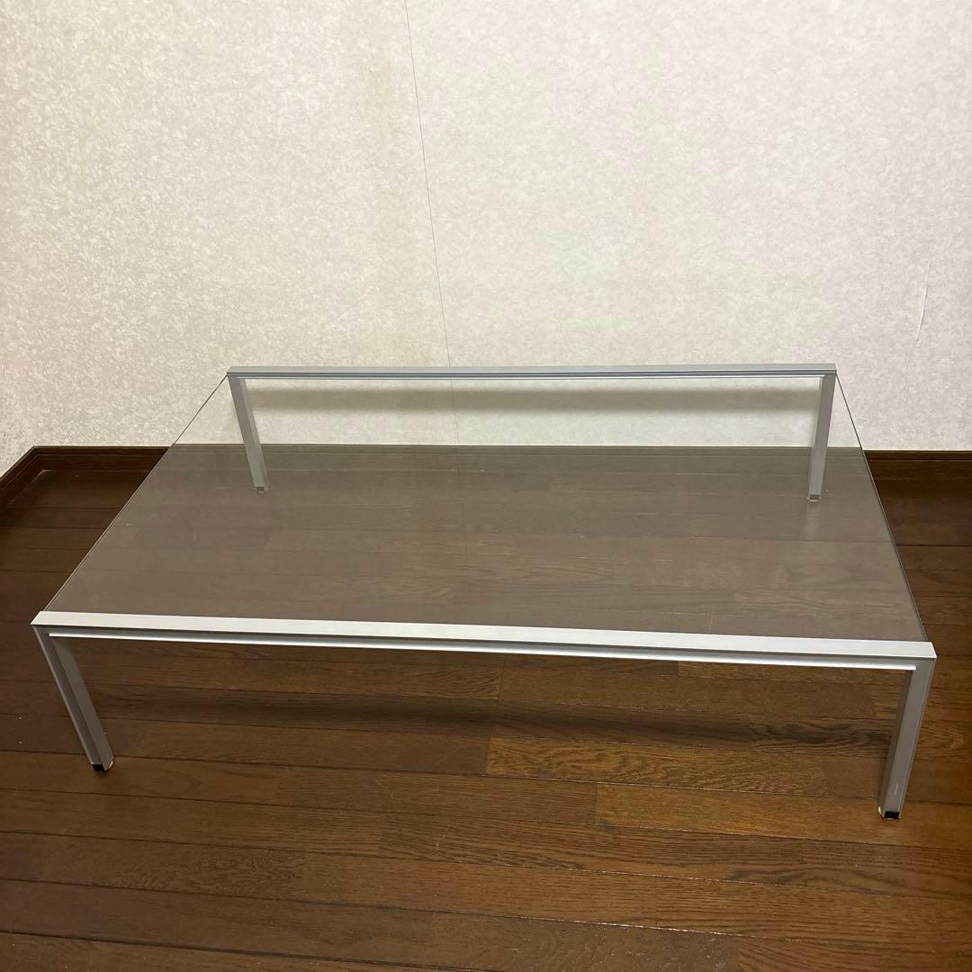 【直接お渡しのみ】Cassina ixc. チームバイウェリス ガラス テーブル