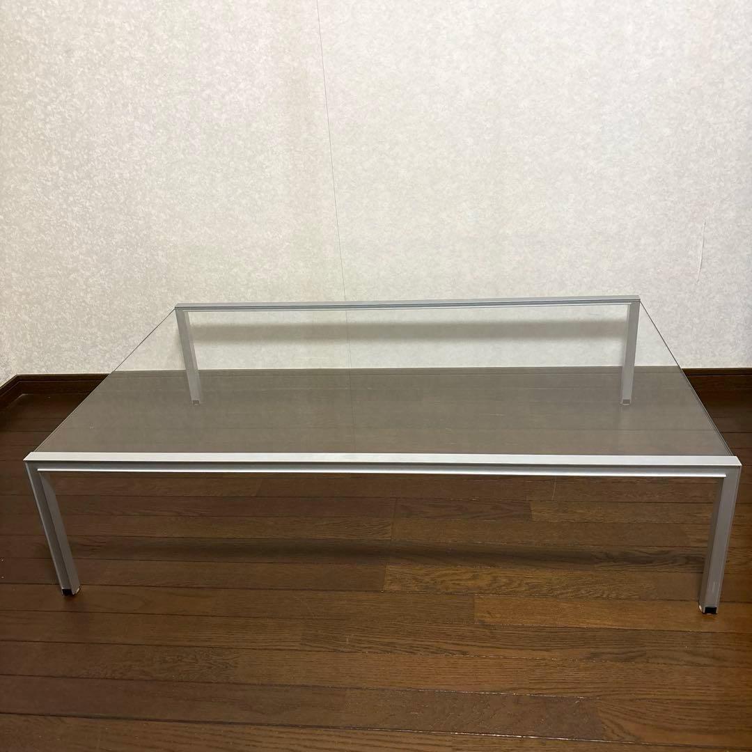 【直接お渡しのみ】Cassina ixc. チームバイウェリス ガラス テーブル