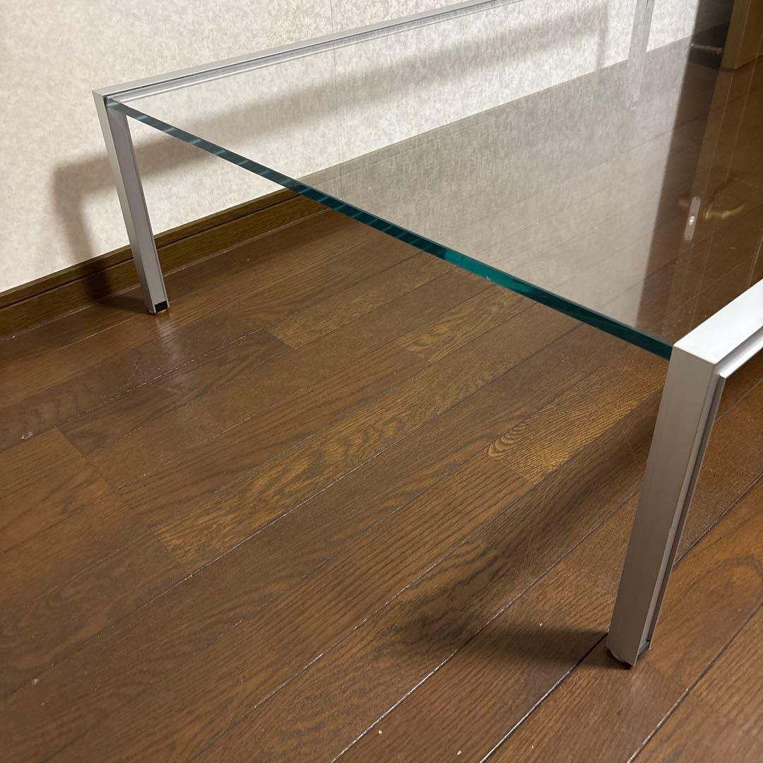 【直接お渡しのみ】Cassina ixc. チームバイウェリス ガラス テーブル
