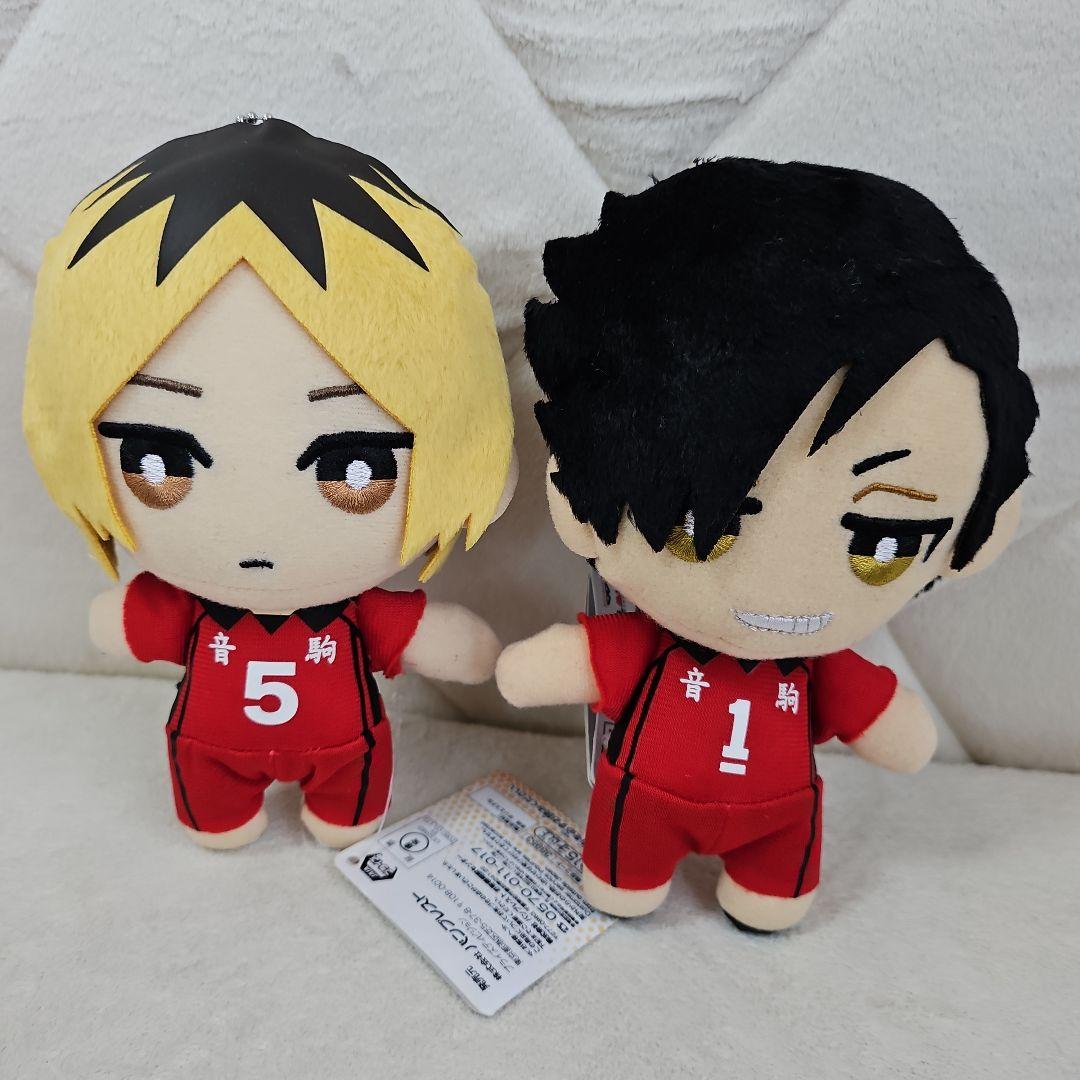 ハイキュー ともぬい 孤爪研磨 黒尾鉄朗 ぬいぐるみ キーホルダー