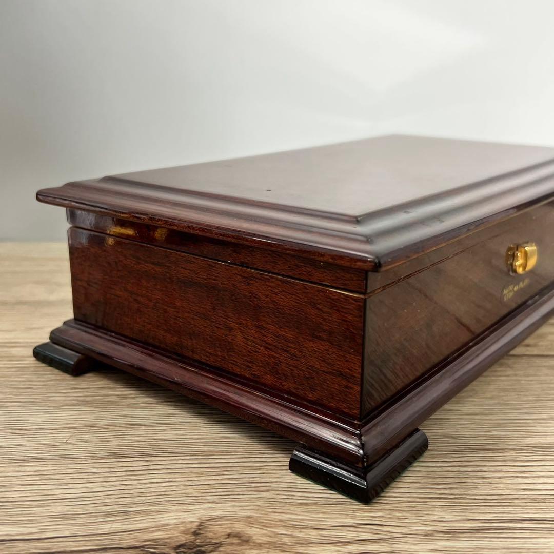 ORPHEUS 木製オルゴール SANKYO マホガニー オルフェウス C99