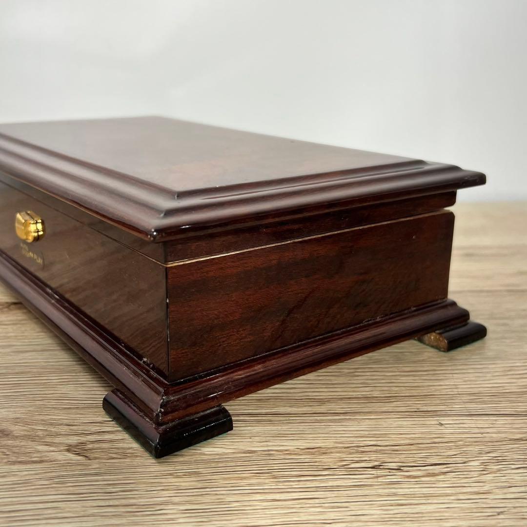 ORPHEUS 木製オルゴール SANKYO マホガニー オルフェウス C99