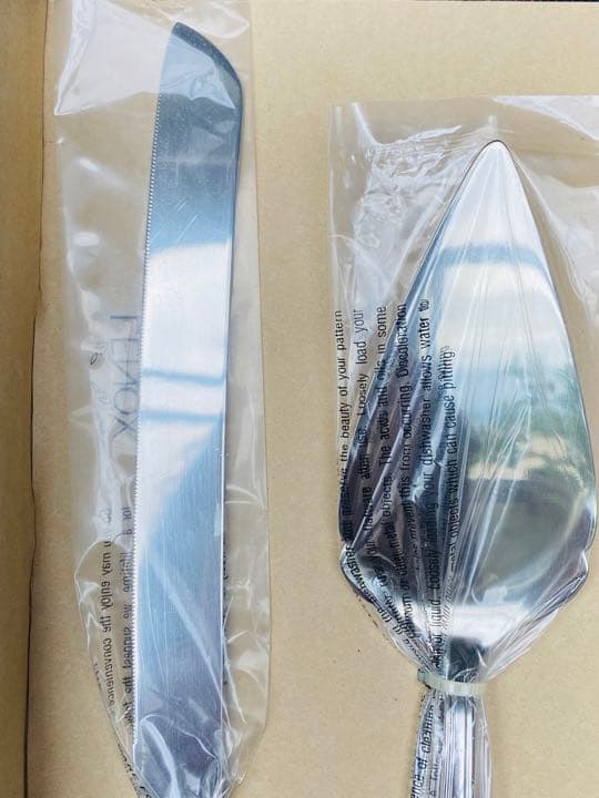 LENOX Holiday クリスマス　ケーキナイフ　ケーキサーバー