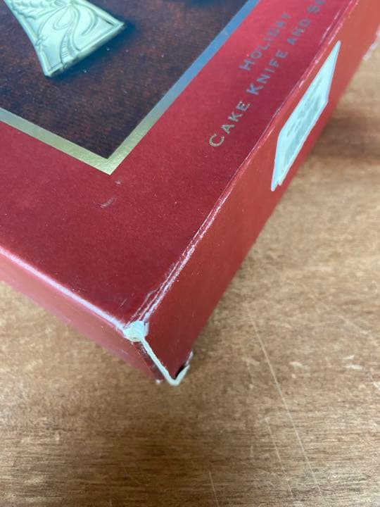 LENOX Holiday クリスマス　ケーキナイフ　ケーキサーバー