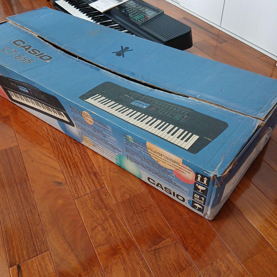 CASIO TONE BANK KEYBOARD　CT-655
