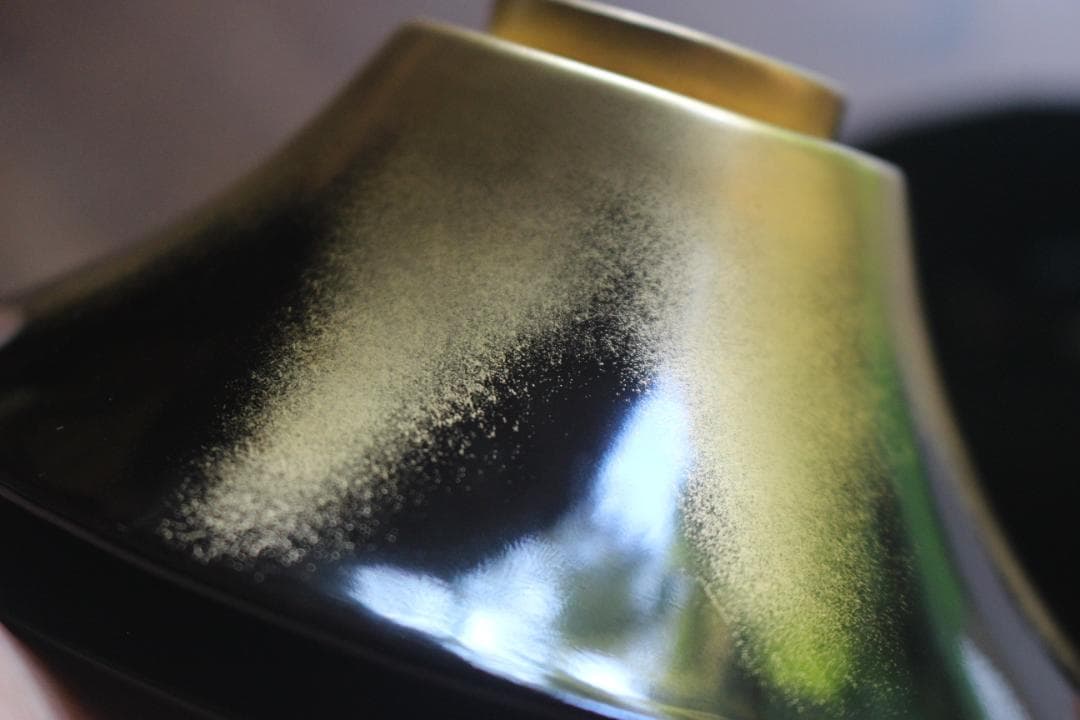 時代逸品！優美な一富士二鷹三茄子蒔絵の映えるお椀2点（検輪島塗蒔絵