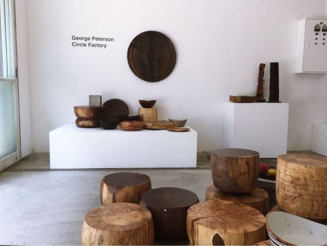 ePetersonジョージ・ピーターソンチェリーウッドウッデンスツール