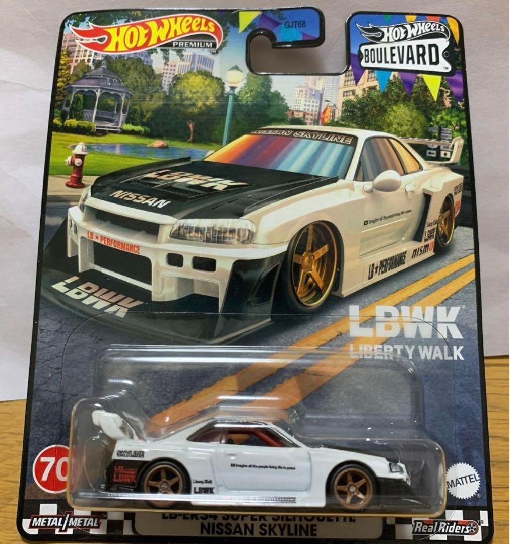 ホットウィールLB-ER34スパーシルエット日産スカイライン - メルカリ