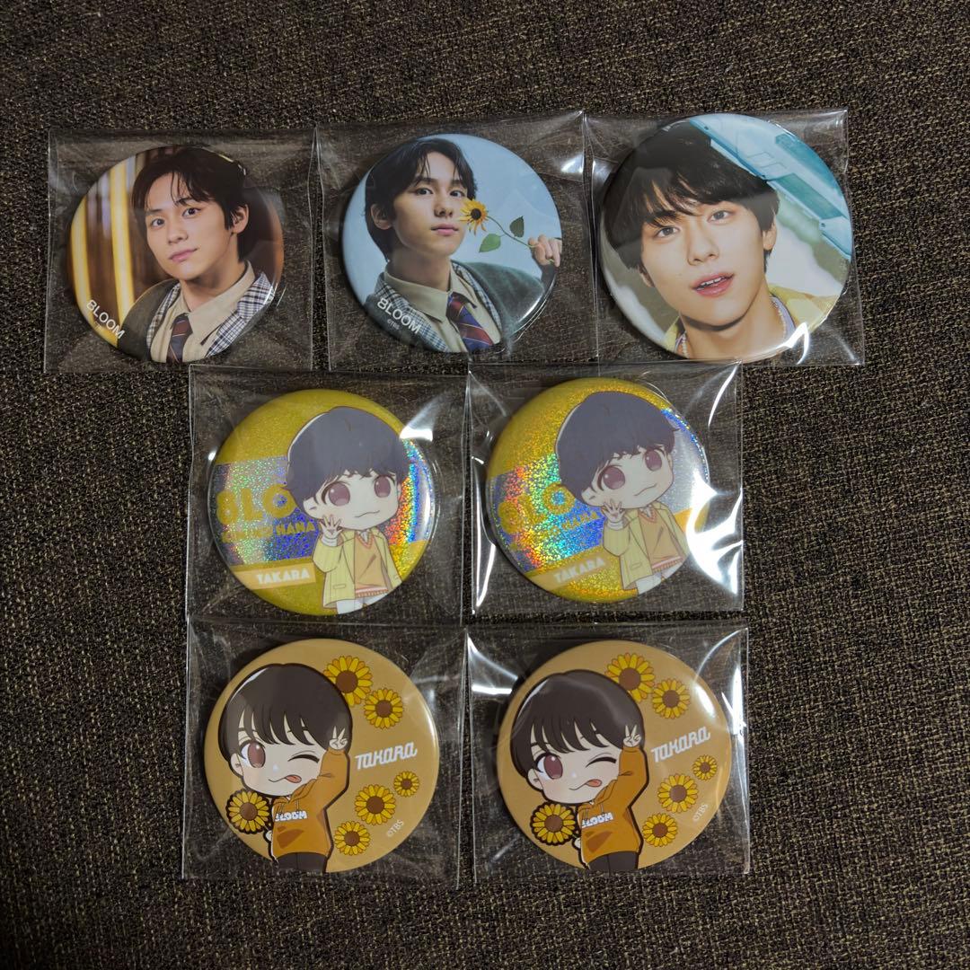 君の花になる 8LOOM 小野寺宝 山下幸輝 缶バッジ - メルカリ