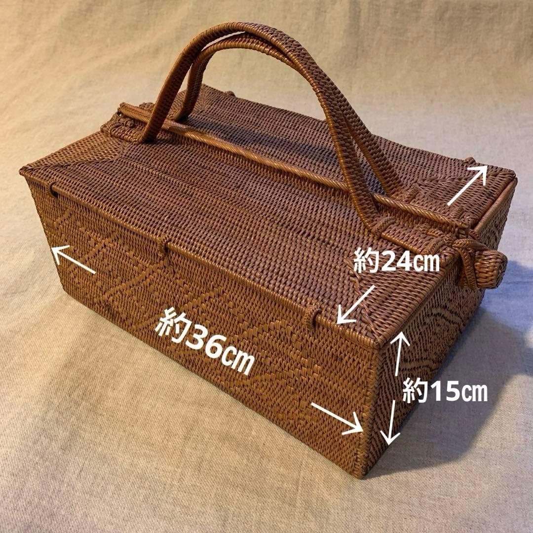 インドネシア バリ島 アタ 収納ボックス バスケット