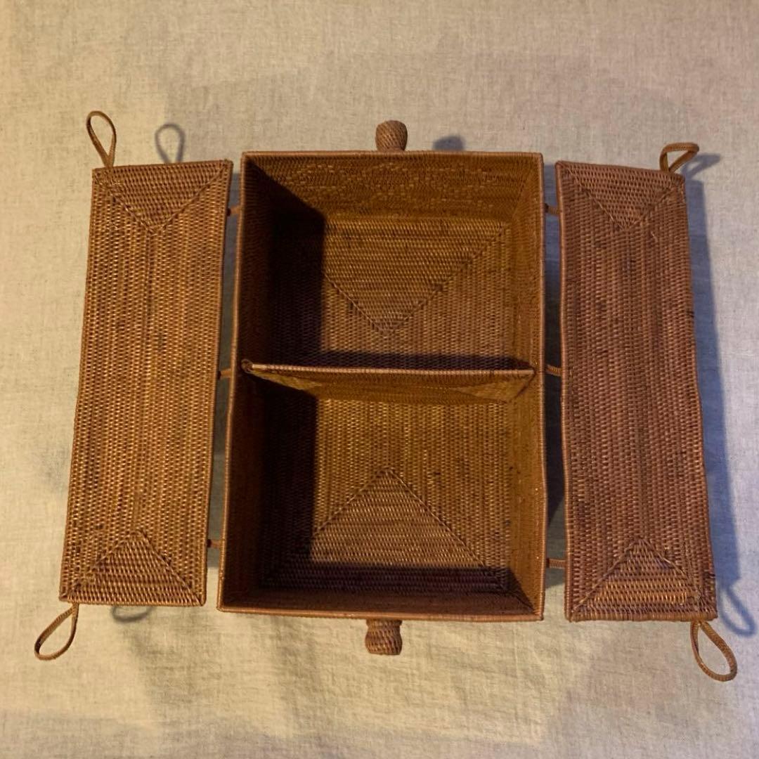 インドネシア バリ島 アタ 収納ボックス バスケット