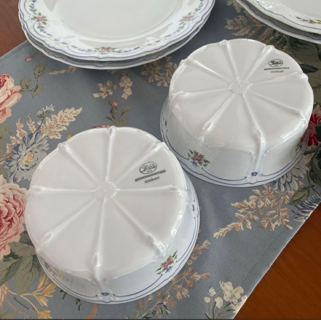 フッチェンロイター 12点 イザベル カップ プレート スープ サラダ 皿