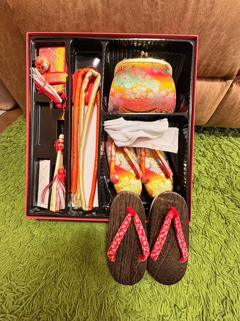 【女の子】七五三 子供用 着物セット 3〜4歳