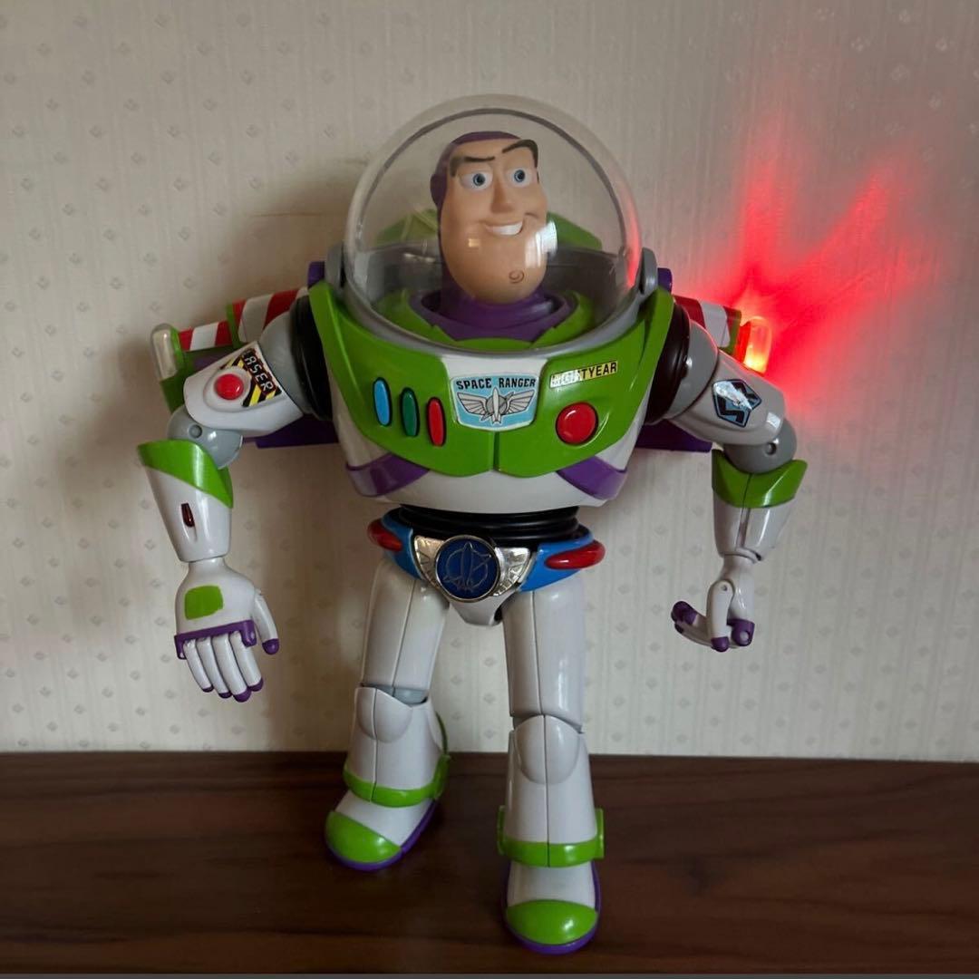 ディズニー トイストーリーコレクション トーキング バズ 英語 希少