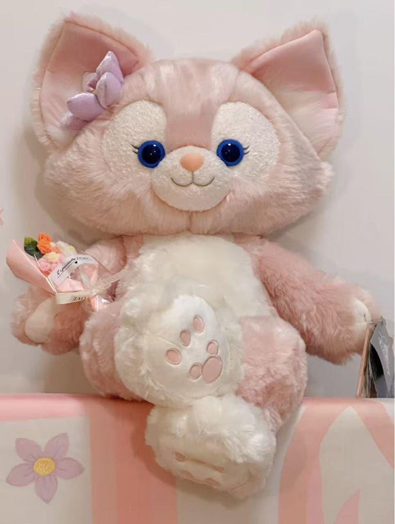 【お顔厳選】上海ディズニー　パジャマ　リーナベル　ぬいぐるみSSサイズ