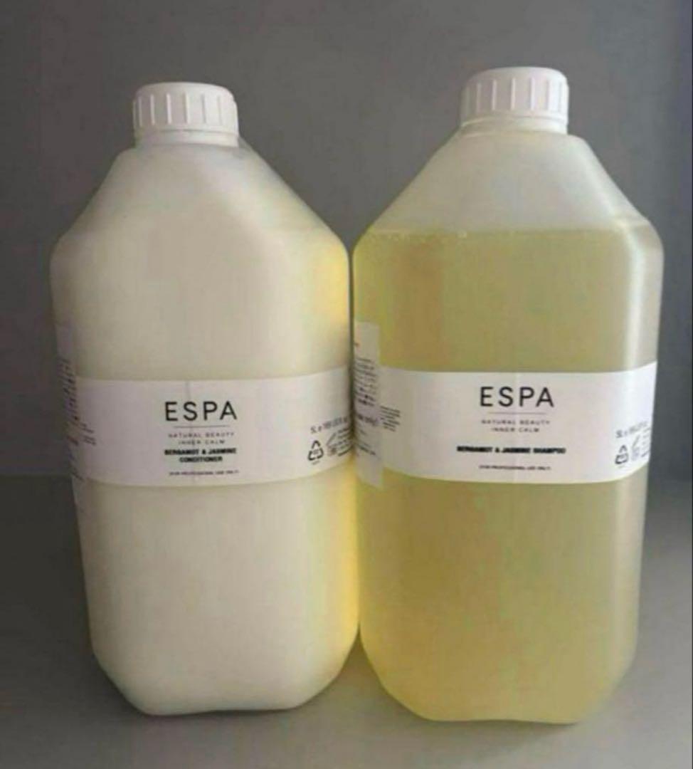 ぐっぱー　ESPA シャンプー3本リンス2本　5L