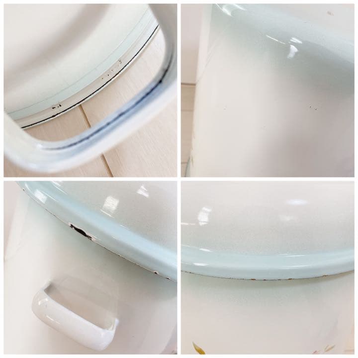 イマン　ポワージュブルー　トラッシュ缶