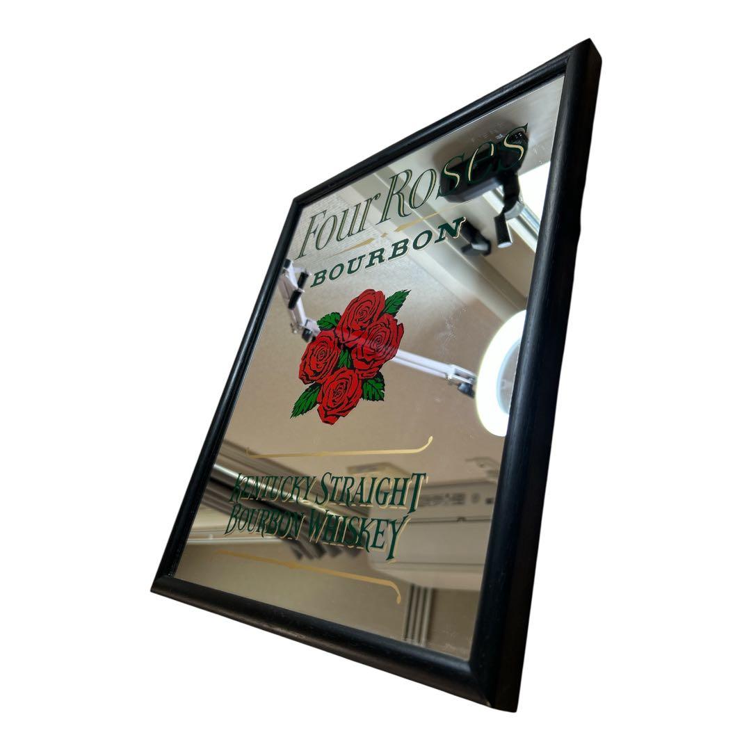 Four Roses バーボン ウォールミラー 看板 鏡 インテリア - メルカリ