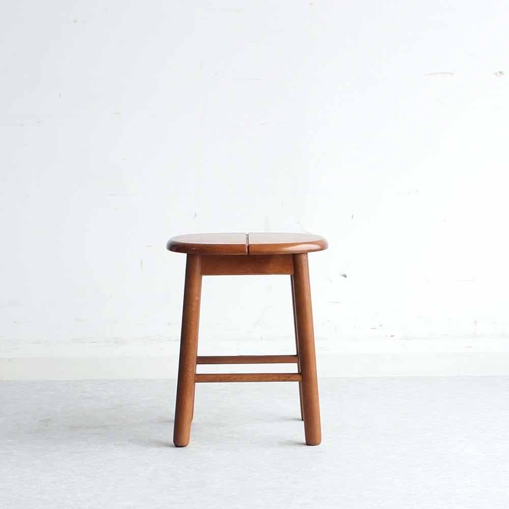 90s カリモク/karimoku スツール A 丸椅子 ZR24447