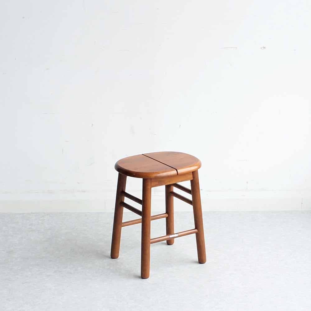 90s カリモク/karimoku スツール A 丸椅子 ZR24447