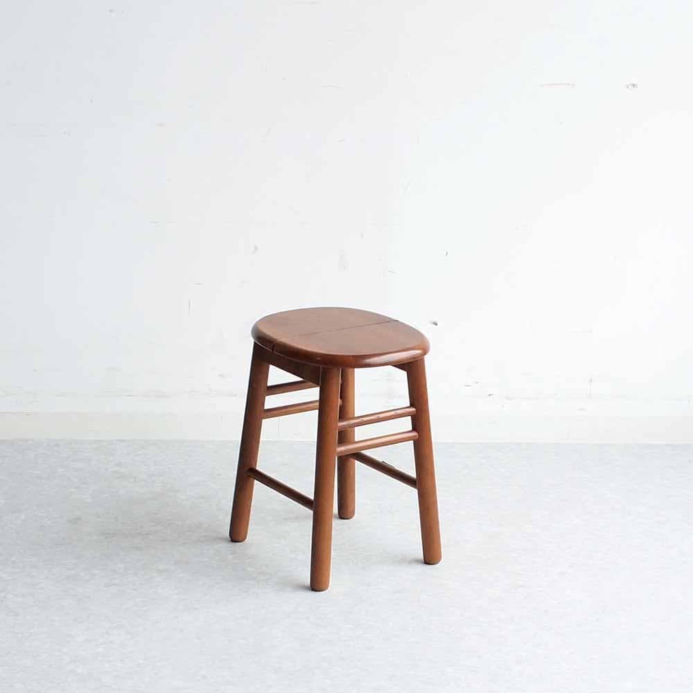 90s カリモク/karimoku スツール A 丸椅子 ZR24447