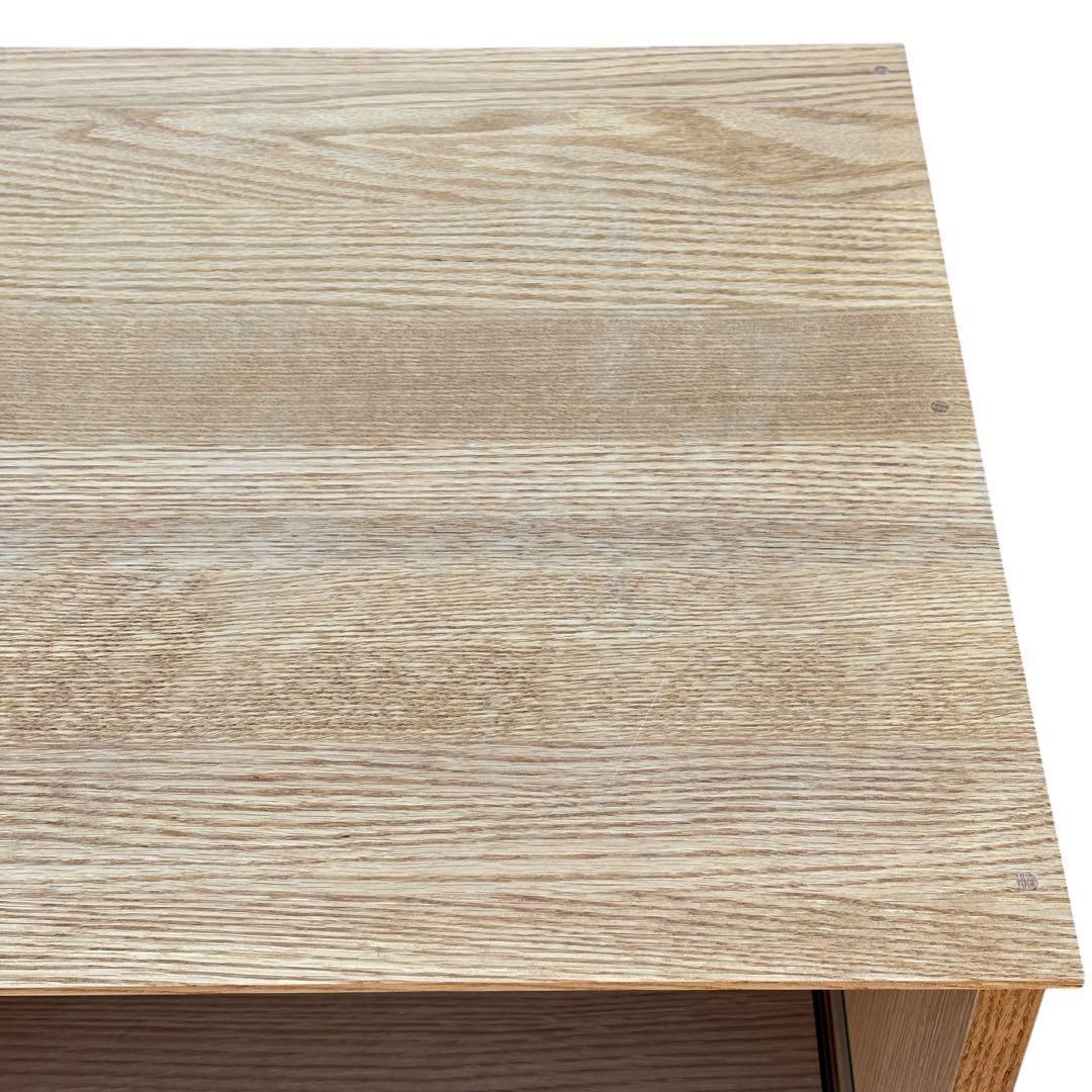 【週末セール】【美品】モモナチュラル HORM ホルム オーク材 キッチンボード