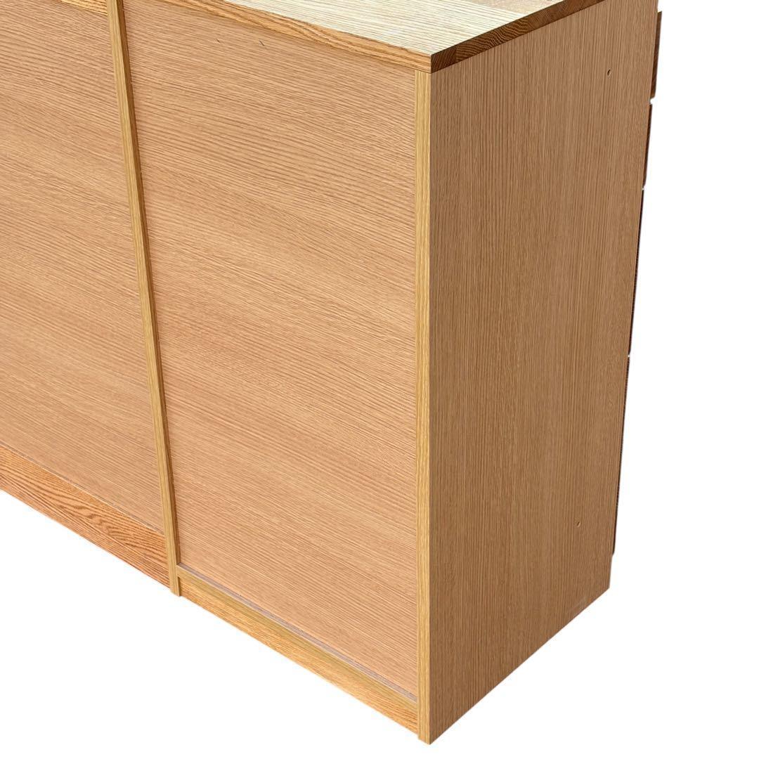 【週末セール】【美品】モモナチュラル HORM ホルム オーク材 キッチンボード